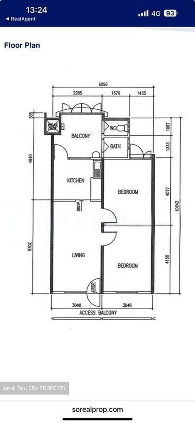 Blk 122 Yuan Ching Road (Jurong West), HDB 3 Rooms #505259491